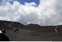 Photo Texture of Background Etna Italy